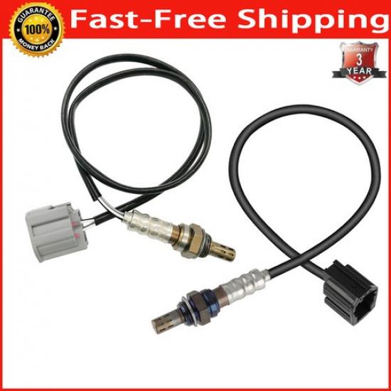 2PCS Upstream+Downstream Oxygen Sensor For 2004-2005 Mazda 3 2006-2007 Mazda 5
