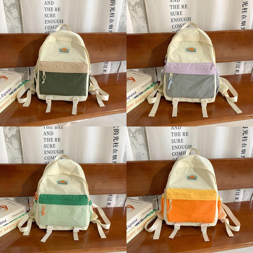 Preschool Kids Backpack Made Of Polyester With Curved Shoulder Straps For School Activities