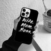Чехол для телефона 'Супер Жена Босс Мама' для iPhone 17 Air 16 PRO MAX 15 14 PLUS 12 11 13 Задняя крышка Fundas Shell coque