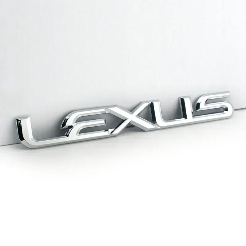ABS Car Rear Trunk Emblem Badge Sticker for Lexus Logo ES300 IS300 IS350 ES250 ES350 IS250 CT200H GS350 NX200 Accessories