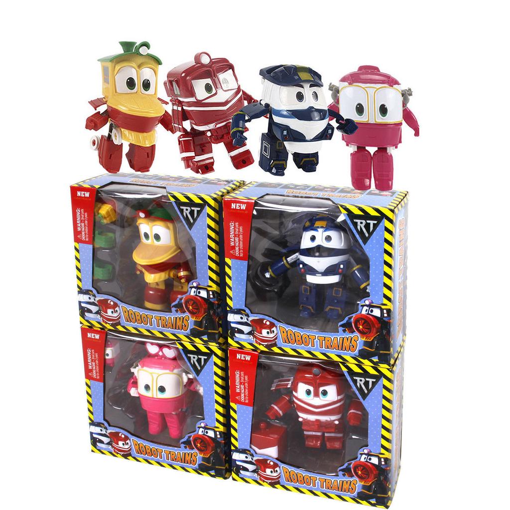 Trains Robot Rt Kay Transformer Transforming Train Figure Korean Animation Toy