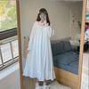 Nightgowns Women Dress Long Nightdress Long Sleeve Home Wear Clothes Ladie's Sleepwear Nightshirt