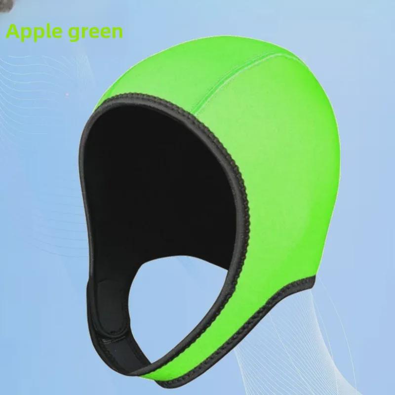 Унисекс 3 мм кепки для дайвинга: Теплый, морозостойкий, солнцезащитный, быстросохнущий головной убор для серфинга, сноркелинга и зимнего плавания.