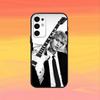 Чехол для телефона M-MGK Machine Gun Kelly для Samsung S25,24,23,22,30,21,10,9,Ultra,Plus,FE 5G Черный Мягкий Чехол