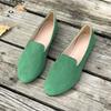 Single Shoes Women's Spring and Autumn New Casual Flat Bottom Pointed Head One Pedal