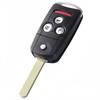 Xjmynb Для Honda Acura Civic Dio Accord Jazz Odyssey Crv Hrv 2/3/4 Кнопки Замена Выкидной Брелок Корпус Кейс для Автомобильного Ключа