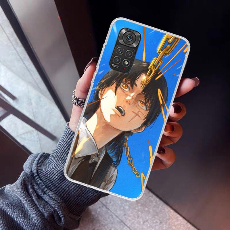 C-Chainsaw Mans Yoru War Devil Phone Case For Xiaomi Poco X5 X6 X7 Pro F7 Ultra M7 Redmi 15C 15 13C 13 12C 12 10 10C 10A 9 9C 9T