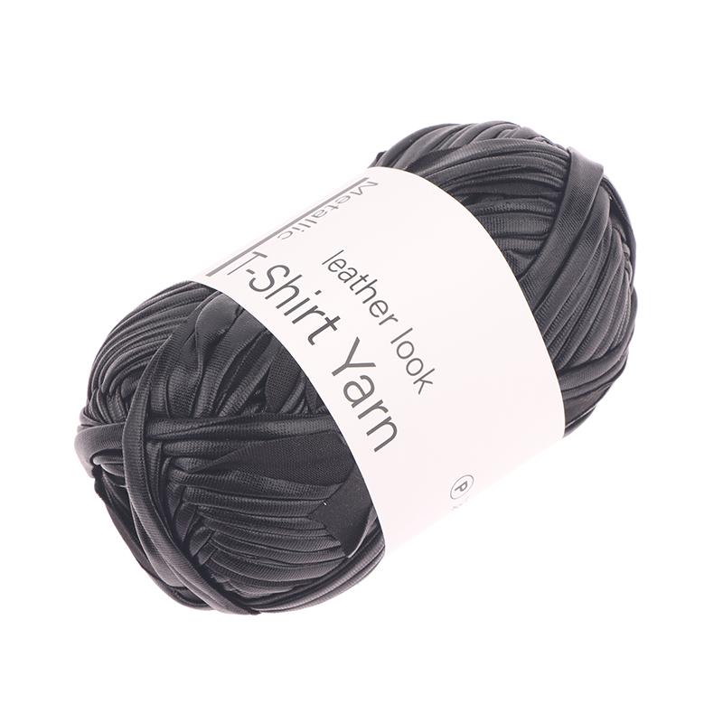 40 м/рулон искусственная кожа блестящая пряжа для вязания крючком ткань пряжа для ручного вязания своими руками пряжа для сумки одеяла подушки