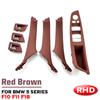 MLKQ6 RHD Right Driver Car Interior Door Handle Armrest Panel Pull Trim Cover Set For BMW 5 Series F10 F11 520i 523i 525i 528i 530i