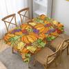 Европейская и американская серия благодарения, скатерть, факторы благодарения, креативная печать, украшение для гостиной, скатерть
