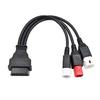 Car Male To Female 3pin 4pin For Yamaha 6pin For Honda To 16pin OBD 2 Extension Cable Electrical Equipment