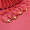 Chinese Style Snake Year Bracelet Hand Rope Fortune Bracelet Creative Lucky Red Rope  Couple