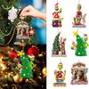 Christmas Tree Pendant Long-lasting Reusable Fun Festive Hanging Ornament for Home Holiday Decorations