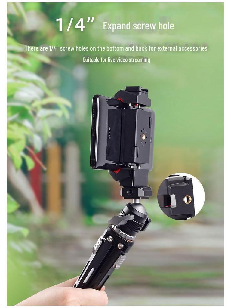 Xiletu XJ-17 Phone & Tablet Holder: Versatile Stand for Streaming, Live Broadcasts, and Online Learning