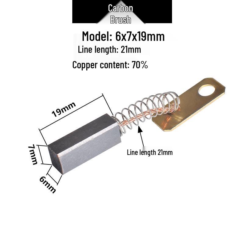 High-Speed Copper Ring Carbon Brush for Stranding Machine Bow Band - Enxiang/Fuchuan Accessories