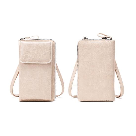 Women's Mobile Phone Bag Crossbody Wallet with Long Strap Small Shoulder Bag with Multiple Compartments for Daily Outings Travel Streets
