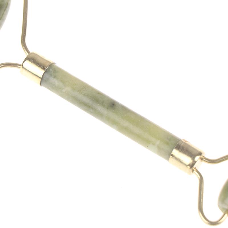 Роликовые и гуаша инструменты от Natural Jade Скребок Массажер с камнями для лица