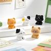 6Pcs/set Cartoon Mini Pet Cat Miniatures Resin Animal Ornament Fairy Garden Decoration Moss Terrarium Micro Landscape