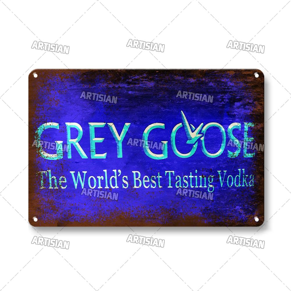 Водка Металлические Таблички Декоративная Тарелка Вино Металлическая Жестяная Табличка Ретро Металлический Постер Алкоголь Настенная Тарелка Домашний Бар Студия Индустриальный Декор