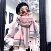 Winter Cashmere Scarf Lady Design Luxury Brand Warm Pashmina Blanket Wraps Women Shawl Female Decoration Thick Foulard