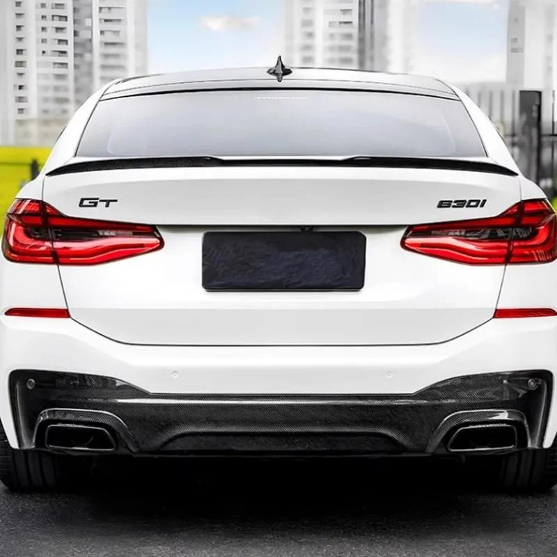 FD23-3D Car Tail Trunk Letter car sticker 630i 640i 630d GT Black Silver Emblem Sticker For BMW 6 Series GT E63 E64 F06 F12 F12 G32