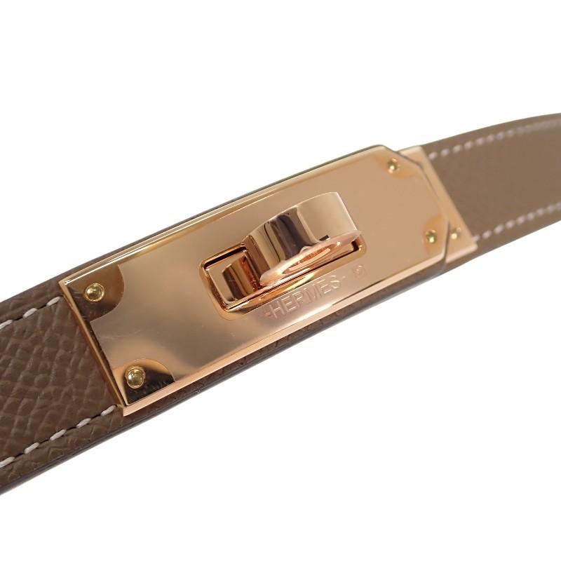 HERMES  H069853CD01  belt beige/Etope Epsom Women