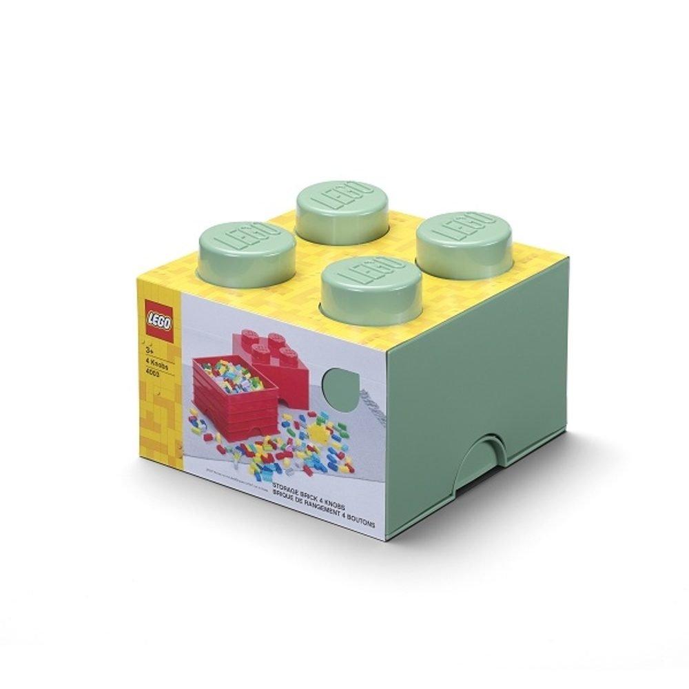 Lego Storage Box 2X2 Green Sand Green 40031747