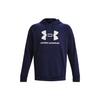 Rival Fleece Letter Print Raglan Hoodie Men Hoodies Navy 1379758-410