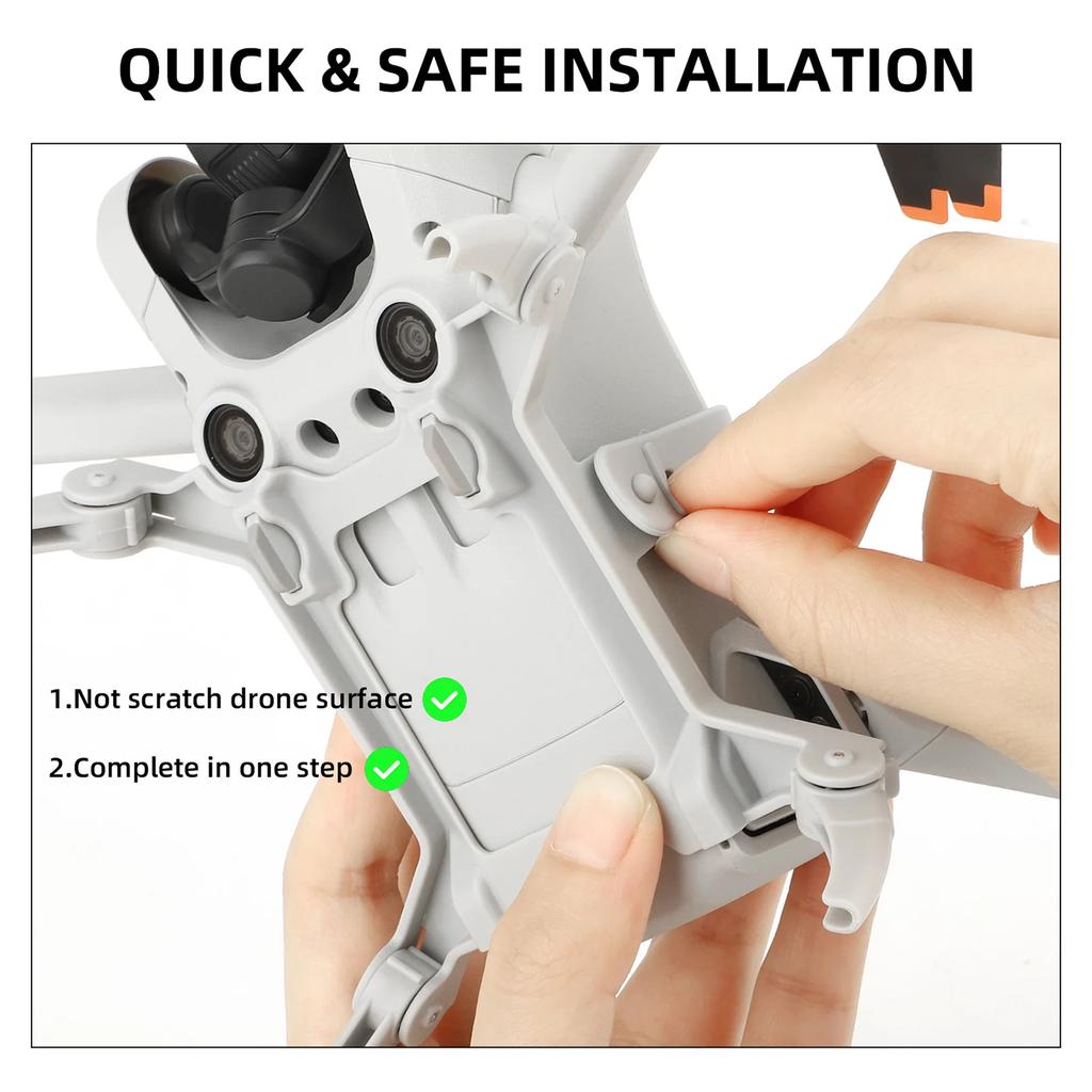 Паук Увеличенная высота Штатив Дрон Складное шасси для DJI Mini 3 Pro
