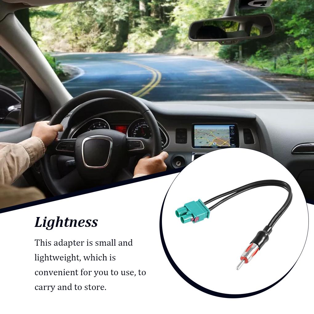 Cars Audio Cable Adaptor Antenna Universal Harness Connector Wide Application Adapters Automobile Replacement Parts Professional