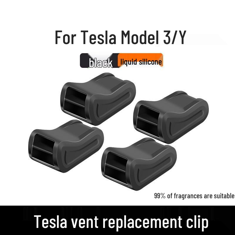 Адаптер-клипса для освежителя воздуха в вентиляционное отверстие Tesla Model Y/3
