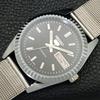 AUTOMATIC VINTAGE REFURBISHED SEIKO 5 JAPAN MENS BLACK DIAL WATCH A440551-9 Sk-a440551-1