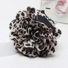 Тканевые заколки-крабы для волос с цветами для женщин, девушек, леопардовые заколки-крабы, заколки-зажимы для волос, пластиковые зажимы для волос, аксессуары для волос