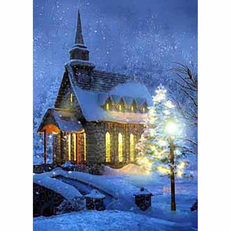 Diy 5D алмазная живопись, полный круглый дрель, набор для вышивки крестом, снег, живописная Алмазная вышивка, пейзаж, смола, настенное искусство, домашний декор