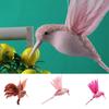 Realistic Simulation Feather Birds Cartoon Christmas Tree Hummingbird Pendant  Garden