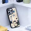 Масляная живопись Милый кот Чехол для телефона Для iPhone 17, 16, 15, 14, 13 Plus, Pro Max Магнитный Для Magsafe Беспроводная зарядка