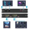 C10 4K HDMI Video Capture Card Live Streaming USB 3.1 Adapter with Mic Input/Audio Output