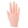 Nail Art Practice Hand High Simulation Flexible Silicone Nail Practice Training Mannequin Hand for