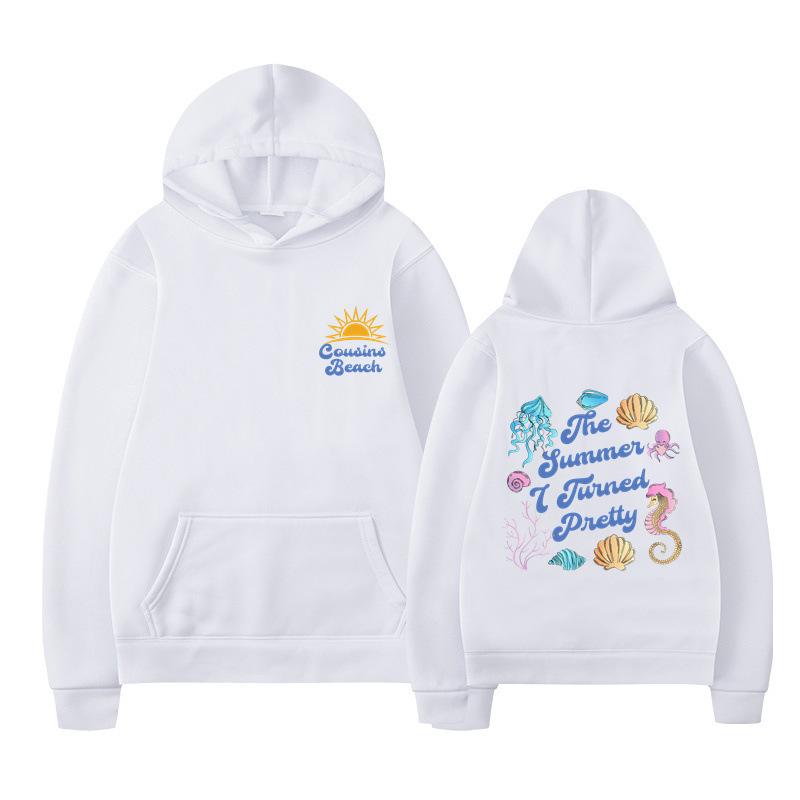 2025The Summer I Turned Pretty Hooded Sweater Loose Casual Hoodie