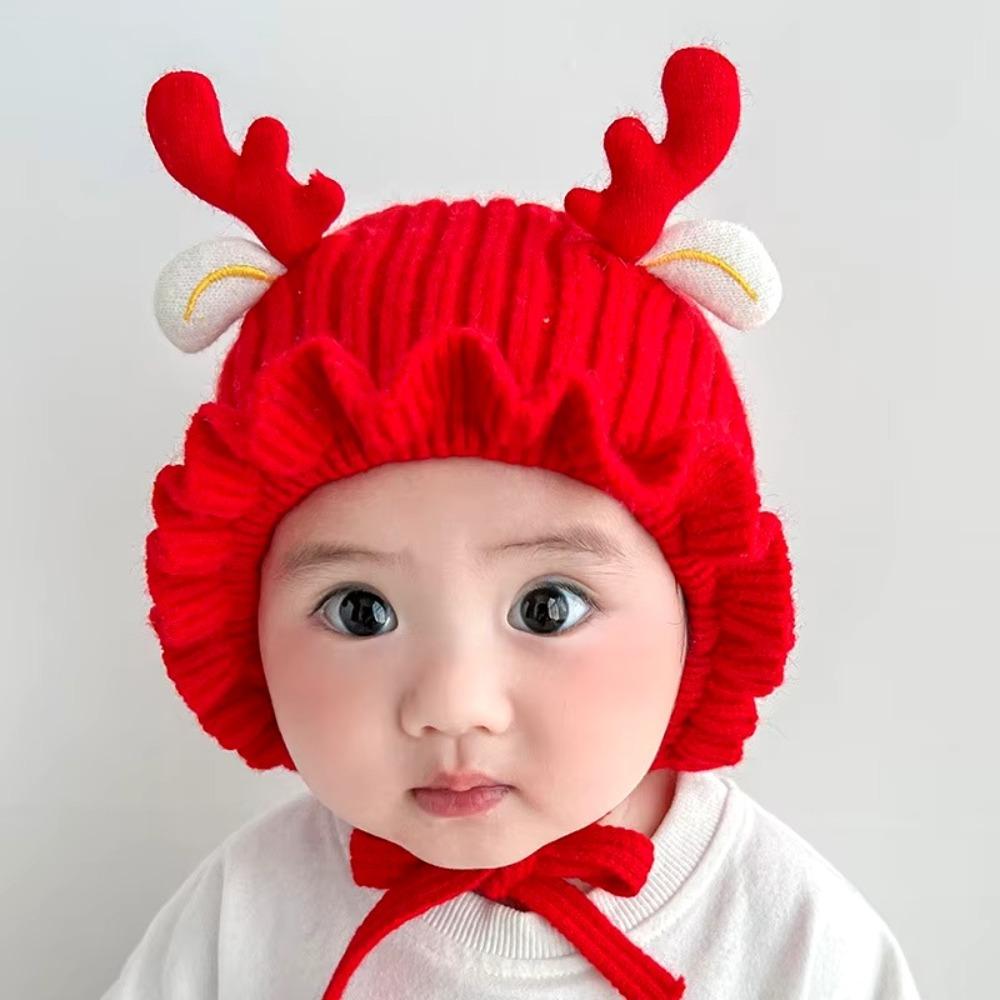 Windproof Baby Woolen Hat Warm Ear Protection Cap Fashionable Baby Hat  Winter