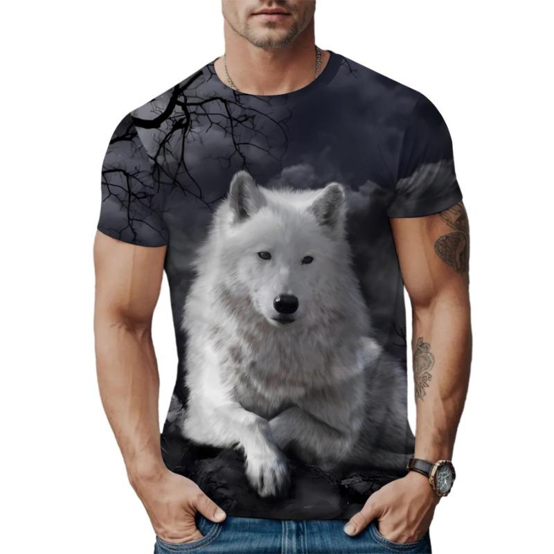 Летняя новая мужская футболка с 3D-принтом черепа, модная футболка с короткими рукавами