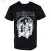 Pentagram Band Virgin Witch Футболка Черная Классическая S 5XL 1G0424 винтажная Стирка Графический Стильная дизайнерская одежда Немного