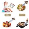 1Pcs Silicone Mini Multifunctional Non Slip Food Grade Fine Motor Tweezer Tongs For Boys Girls Daily Use Gift