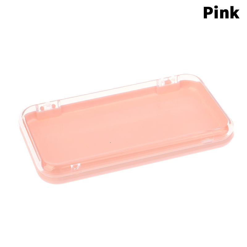 Rectangle Storage Box for False Nails Display, Salon Essentials with Lid Plastic Clear Jewelry Box, Press-on Nail Storage Case