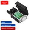 FUWEISHENG DB9 Без пайки RS232 9-контактный последовательный разъем
