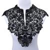 Detachable Lace Neckline Embroideried Fabric  Apparel Accessories   Women Clothes EMA