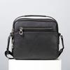Genuine Leather Men's Crossbody Bag Fashion Casual Shoulder Bun Top Layer Cowhide Messenger Bag