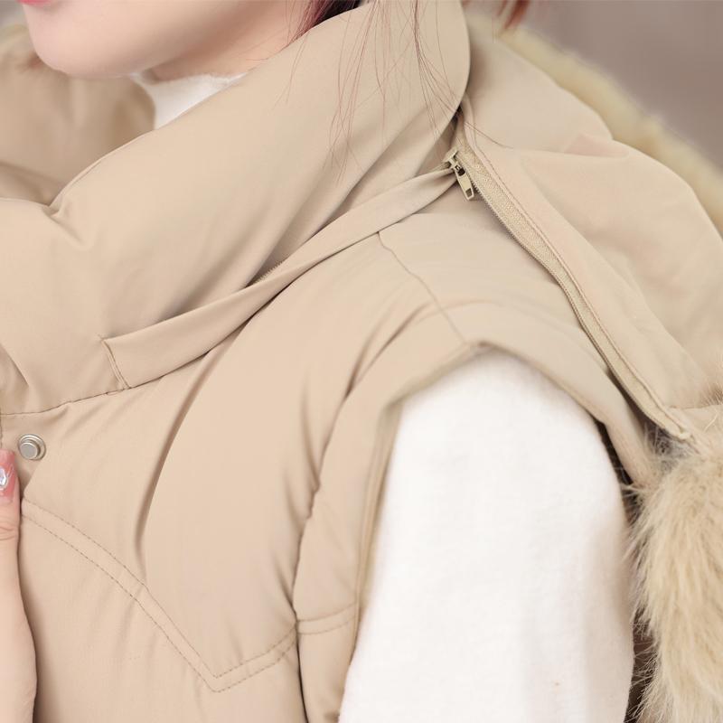 Модные зимние женские длинные парки с капюшоном и воротником из искусственного меха, толстая теплая куртка, съемные рукава, женские пальто