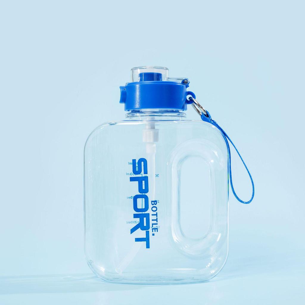 Спортивная бутылка для воды Gradient Summer 2023: Большая емкость, портативный, популярный дизайн