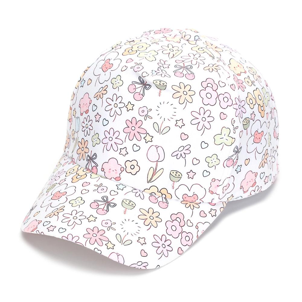 Children's Cartoon Animal Baseball Caps - Spring/autumn - Boys' Cute Beanie Hats - Girls' Sun Hats